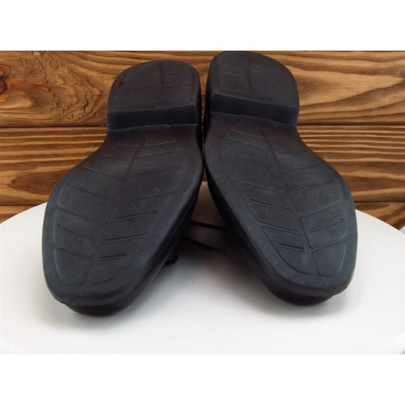 Bostonian Sz 10.5‎ Derby Oxfords Black Leather Men Lace Up Medium (D, M) - Picture 11 of 11